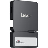 Lexar SL400 1TB/2TB Portable SSD Type-C with Hub for Max 4K ProResVideo Black