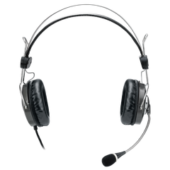 Genius HS-04SU Gaming Headset with Microphone – Noise Cancel, Adjustable Headband, In-line Volume/Mute, 3.5mm