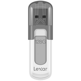 Lexar JumpDrive V100 128GB/64GB/32GB USB 3.0 Flash Drive–Fast File Transfer 115GB Usable Storage