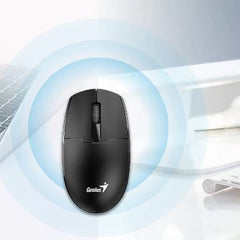 Genius NX-7000SE Wireless Mouse 2.4GHz 1200 DPI USB Receiver Plug & Play – Black