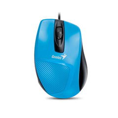 Genius DX-150X USB Wired Mouse | Ergonomic Wired Optical Mouse1200 DPI USB 3-Buttonfor PC/Laptop Red
