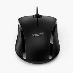 Genius DX-101 USB Wired Optical Mouse 1200 DPI USB Ergonomic 3-Button Black for PC/Laptop