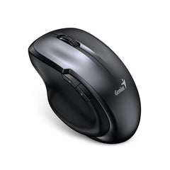 Genius Ergo 8200S Wireless Ergonomic Silent Mouse 2.4GHz 5-Button BlueEye Sensor for PC Laptop Mac
