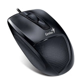 Genius DX-150X USB Wired Mouse | Ergonomic Wired Optical Mouse1200 DPI USB 3-Buttonfor PC/Laptop Red
