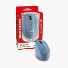 Genius NX-7009 USB Wireless Mouse 2.4GHz 1200 DPI Ergonomic Design USB Receiver Plug & Play