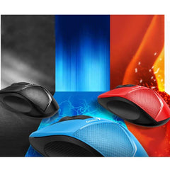 Genius DX-150X USB Wired Mouse | Ergonomic Wired Optical Mouse1200 DPI USB 3-Buttonfor PC/Laptop Red