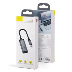 Baseus Enjoy Series USB-Type C to RJ45 LAN Adapter – Gigabit Network HUB for Laptop & Phone