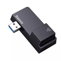 Baseus Multifunctional Hub for Surface Pro (USB A to RJ45 * 1 + USB3.0 * 2) - Black