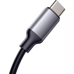 Baseus Enjoyment Series Type-C to VGA HUB Convertor Dark Gray to connect USB-C enabled smartphones, tablets, computers