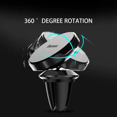 Baseus Small Ears Magnetic Suction Phone Holder | 360° Adjustable Vacuum Magnetic Suction Cup Phone Mount