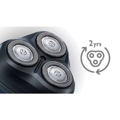 Philips Shaver Series 3000 Wet & Dry Electric Shaver with Pop-up trimmer AquaTouch Smooth Skin Protection