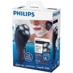 Philips Shaver Series 3000 Wet & Dry Electric Shaver with Pop-up trimmer AquaTouch Smooth Skin Protection
