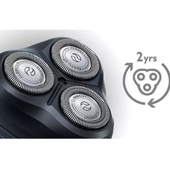 Philips Shaver Series 3000 Wet & Dry Electric Shaver AquaTouch Smooth Skin Protection