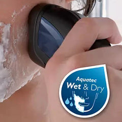 Philips Shaver Series 3000 Wet & Dry Electric Shaver with Pop-up trimmer AquaTouch Smooth Skin Protection