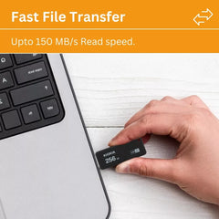 KIOXIA Trans Memory U365 – 256GB USB 3.2 Gen1 USB Flash Drive 150MB/s