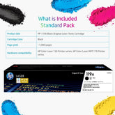 HP 119A Black LaserJet Toner Cartridge - Color Laser 150 Printer series - MFP 170 Printer series| 1000,Pages