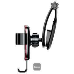 Baseus Metal Age Gravity Car Mount Phone Holder – Dashboard Phone Holder with Foldable Arm, 360° Adjustable