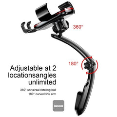 Baseus Metal Age Gravity Car Mount Phone Holder – Dashboard Phone Holder with Foldable Arm, 360° Adjustable