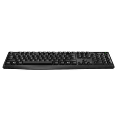 Genius Wired Keyboard KB-117 with AI Copilot Key, 12 Multimedia Hotkeys, Spill-Resistant ( Black )