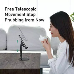 Baseus Literary Desktop Bracket Holder Stand for Smartphone & Tablet – Adjustable Telescopic
