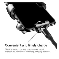 Baseus Gravity Car Mount Phone Holder – Air Vent Mount, 360° Adjustable, Anti-Scratch ( Black )