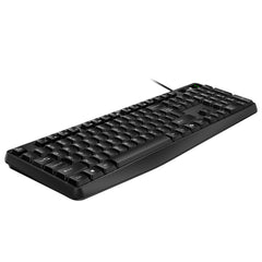 Genius Wired Keyboard KB-117 with AI Copilot Key, 12 Multimedia Hotkeys, Spill-Resistant ( Black )