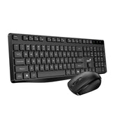 Genius Wireless Silent Keyboard Mouse KM-8206S –2.4GHz, Quiet Keys & Clicks,AI Copilot, USB Receiver