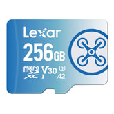 Lexar 64GB/256GB FLY microSDXC UHS-I A2 V30 4K UHD Class 10 High-Speed Memory Card