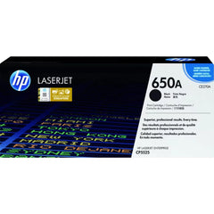 HP 650A Magenta/Yellow/Cyan/Black Toner Cartridge for HP Color LaserJet Enterprise CP5525 Series | 15,000 Pages