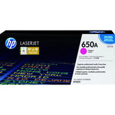 HP 650A Magenta/Yellow/Cyan/Black Toner Cartridge for HP Color LaserJet Enterprise CP5525 Series | 15,000 Pages
