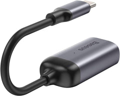 Baseus Enjoyment Series Type-C to VGA HUB Convertor Dark Gray to connect USB-C enabled smartphones, tablets, computers