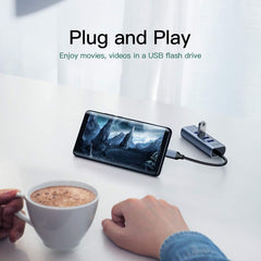Baseus 4-in-1 USB Hubs | USB C / Type C to USB 3.0 PD 60W Fast Charging Port USB Dongle for Laptop