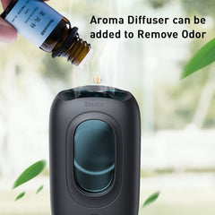 Baseus Car Mini Humidifier & Diffuser with LED Light | Mini Spaceship Car Magnetic Humidifier