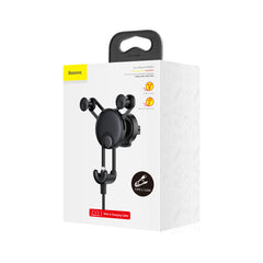 Baseus YY Vehicle-Mounted Car Phone Charging Holder With USB Cable (Type-C Version) Silver
