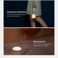 BASEUS ROUND NIGHT LIGHT LED LAMP | LIGHT GARDEN SERIES INTELLIGENT INDUCTION NIGHT LIGHT