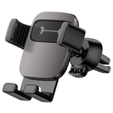 Baseus Cube Gravity Car Mount Phone Holder for Air Vent–360° Adjustable, One-Hand Operation ( Black)