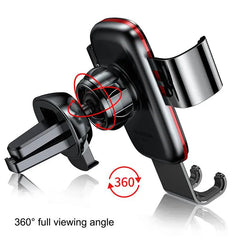 Baseus Metal Age Gravity Car Mount (Outlet Version) – 360° Rotatable Air Vent Phone Holder