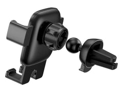 Baseus Cube Gravity Car Mount Phone Holder for Air Vent–360° Adjustable, One-Hand Operation ( Black)