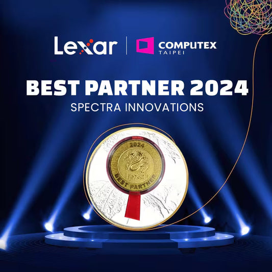 Spectra bags Lexar Best Partner of the Year 2024 Award