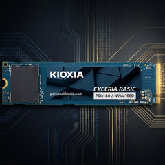 KIOXIA EXCERIA Basic 1TB/2TB NVMe SSD PCIe Gen4 M.2 2280 7200MB/s