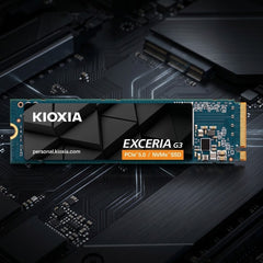 KIOXIA EXCERIA G3 NVMe SSD 1TB | 2TB PCIe Gen5 M.2 2280 10000MB/s for Gaming PC Laptop