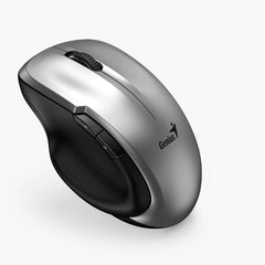 Genius Ergo 8200S Wireless Ergonomic Silent Mouse 2.4GHz 5-Button BlueEye Sensor for PC Laptop Mac