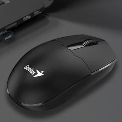 Genius NX-7000SE Wireless Mouse 2.4GHz 1200 DPI USB Receiver Plug & Play – Black
