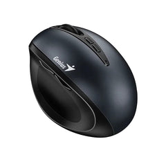 Genius Ergo 8300S Wireless Vertical Ergonomic Silent Mouse 2.4GHz 7-Button Adjustable DPI for PC Laptop Mac