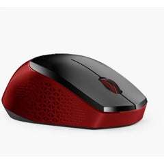 Genius NX-8000S Silent USB Wireless Mouse 2.4GHz 1200 DPI USB-Type-C Receiver Plug & Play– Black/Red