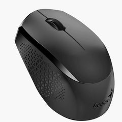 Genius NX-8000S Silent USB Wireless Mouse 2.4GHz 1200 DPI USB-Type-C Receiver Plug & Play– Black/Red