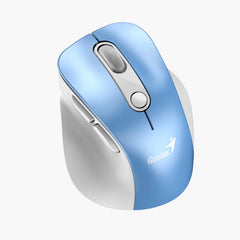 Genius Ergo 9000S Pro Wireless Bluetooth 5.0 2.4GHz Rechargeable Silent Mouse Mini 6-Button RGB for PC Laptop Mac