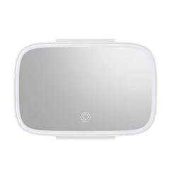 Baseus touch up mirror with LED light for car | Delicate Queen Car Touch-up Mirror White