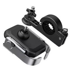 Baseus Armor Motorcycle Phone Holder adjustable phone bike mount holder  - Silver