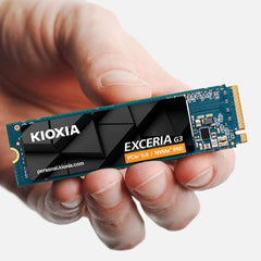 KIOXIA EXCERIA G3 NVMe SSD 1TB | 2TB PCIe Gen5 M.2 2280 10000MB/s for Gaming PC Laptop